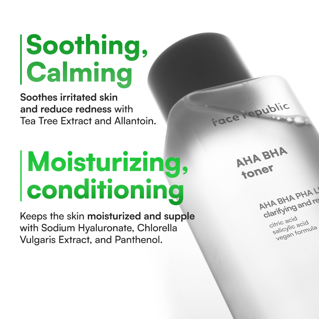 Clarifying AHA/BHA Toner - NaturelleShop.com - Face Republic