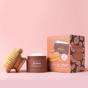 Coconut Vanilla Buff & Butter Body Set - NaturelleShop.com - NCLA Beauty