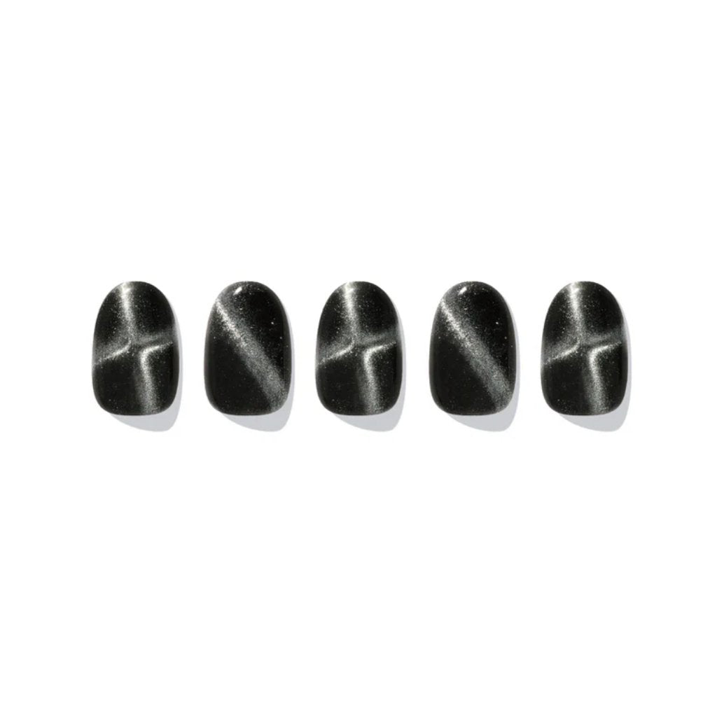 Gel Nail Sticker - Cross Black Magnet - NaturelleShop.com - ÉDGEU