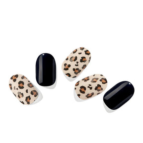 Gel Nail Sticker - Leopard Black - NaturelleShop.com - ÉDGEU