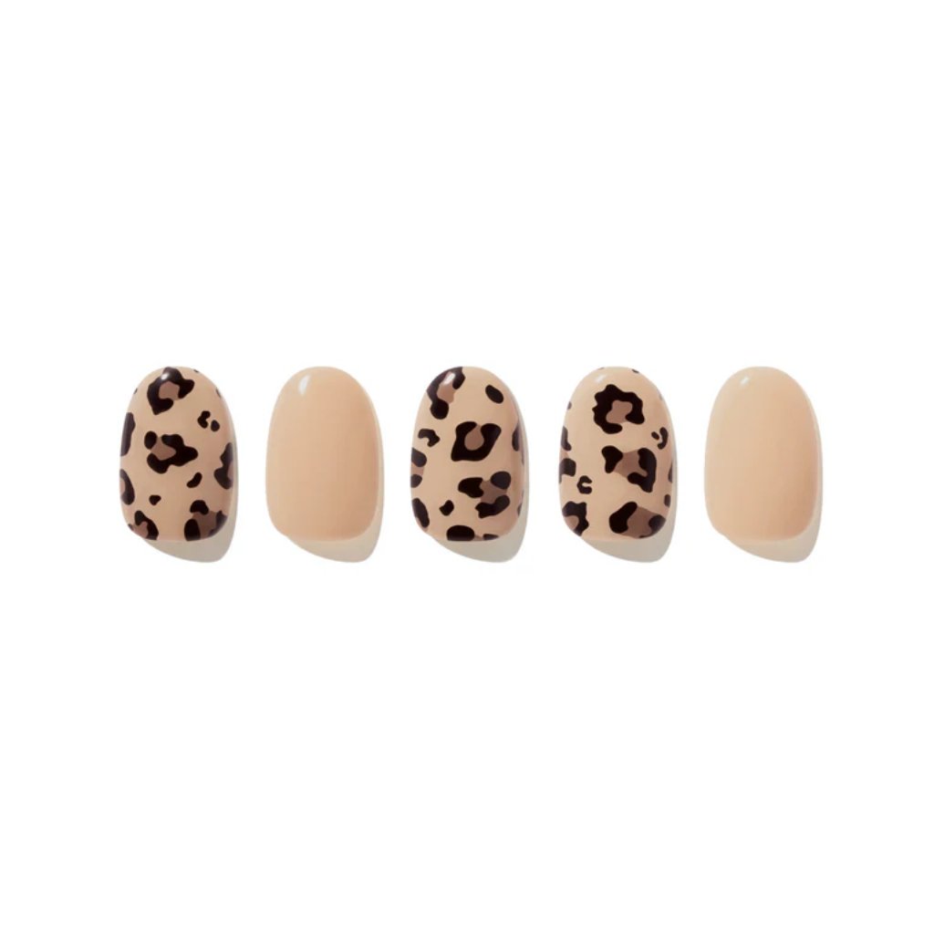 Gel Nail Sticker - Leopard Neon Glow - NaturelleShop.com - ÉDGEU