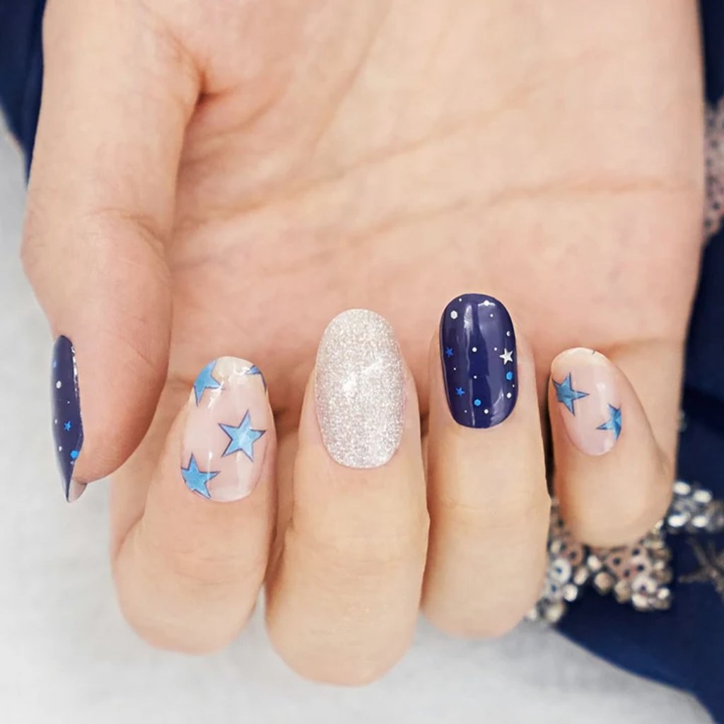 Gel Nail Sticker - Starry Night - NaturelleShop.com - ÉDGEU