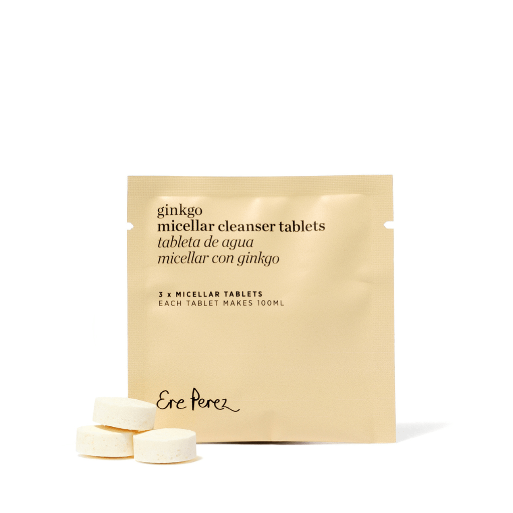 Ginkgo Micellar Cleanser Tablets - NaturelleShop.com - Ere Perez
