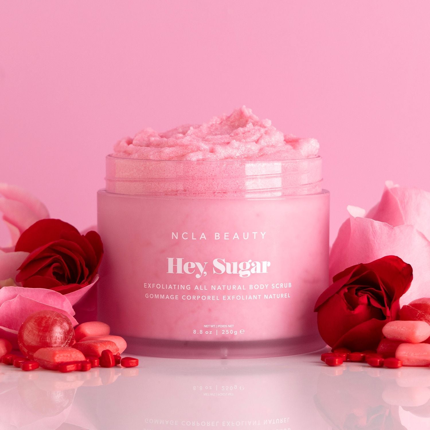 Hey, Sugar - Candy Roses Body Scrub | Outlet - NaturelleShop.com - NCLA Beauty