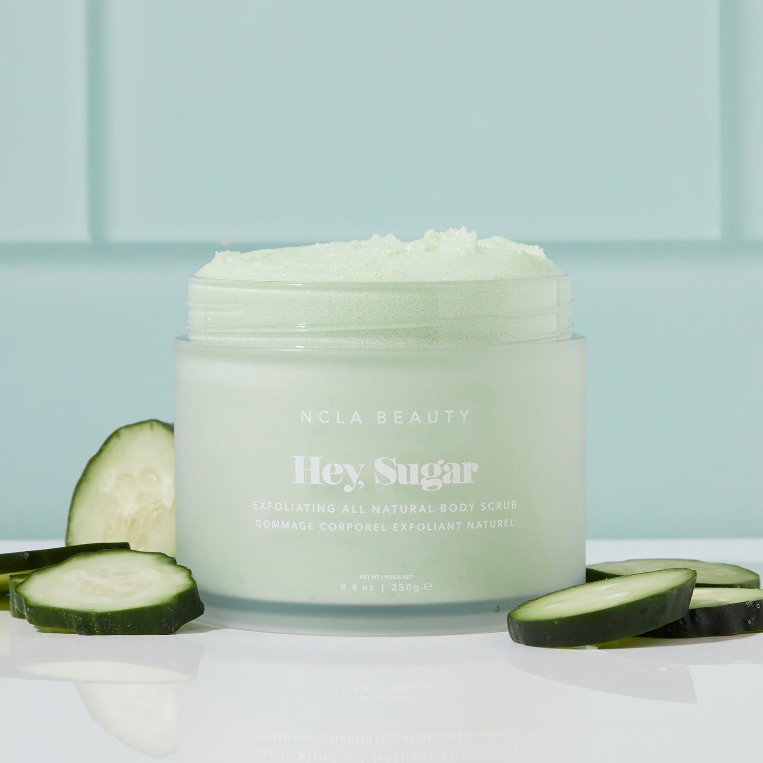 Hey, Sugar - Cucumber Body Scrub - NaturelleShop.com - NCLA Beauty