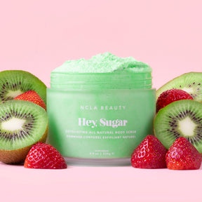 Hey, Sugar - Kiwi Strawberry Body Scrub - NaturelleShop.com - NCLA Beauty