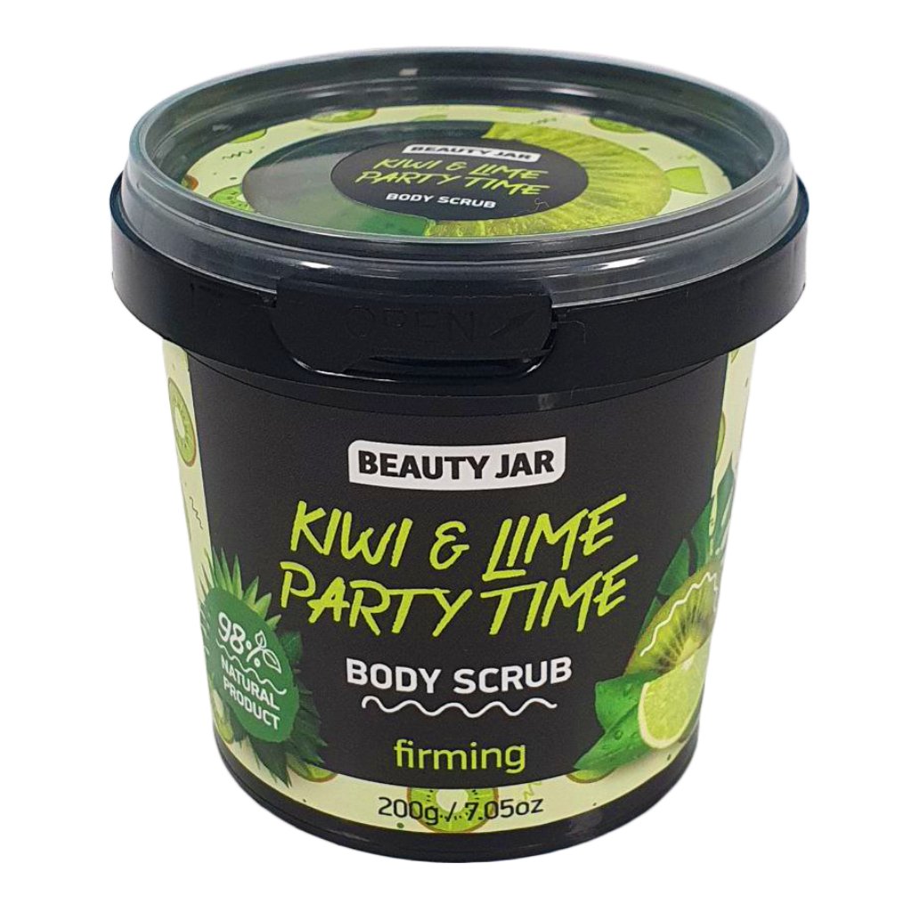 Kiwi & Lime Party Time Body Scrub - NaturelleShop.com - Beauty Jar