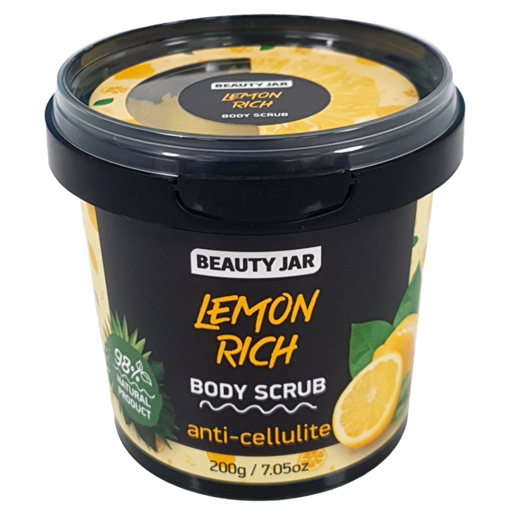 Lemon Rich Body Scrub - NaturelleShop.com - Beauty Jar