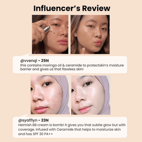 Moringa Ceramide SPF30 BB Cream - NaturelleShop.com - heimish