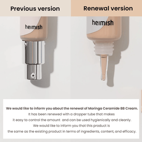 Moringa Ceramide SPF30 BB Cream - NaturelleShop.com - heimish