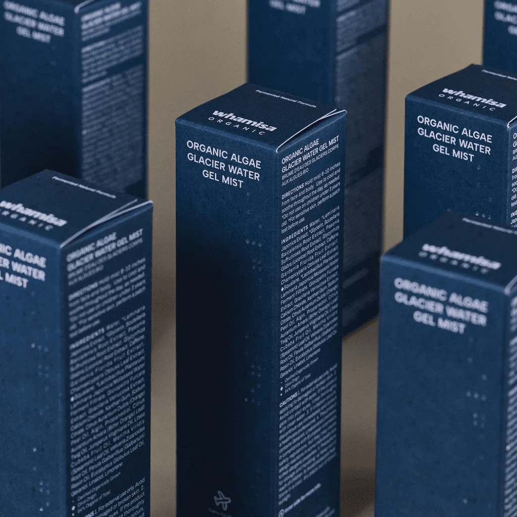 Organic Algae Glacier Water Gel Mist - NaturelleShop.com - Whamisa