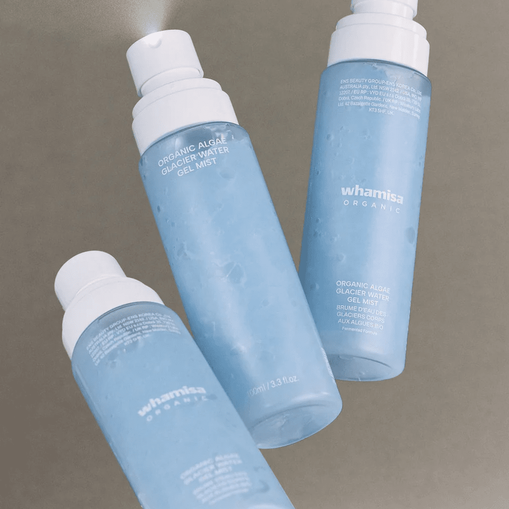 Organic Algae Glacier Water Gel Mist - NaturelleShop.com - Whamisa
