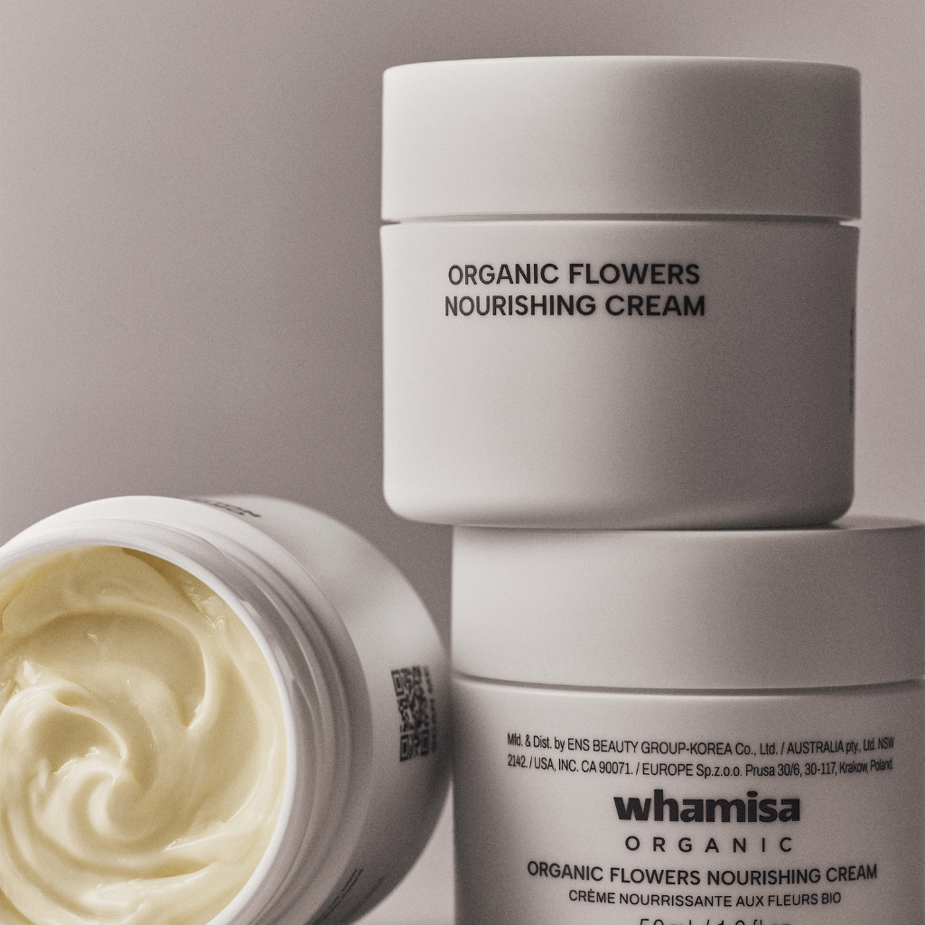 Organic Flowers Nourishing Cream - NaturelleShop.com - Whamisa