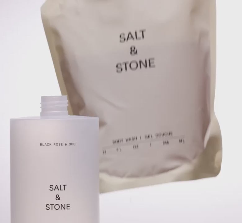 Salt & Stone | Body Wash Black Rose & Oud REFILL