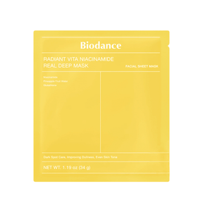 Radiant Vita Niacinamide Real Deep Mask - NaturelleShop.com - Biodance