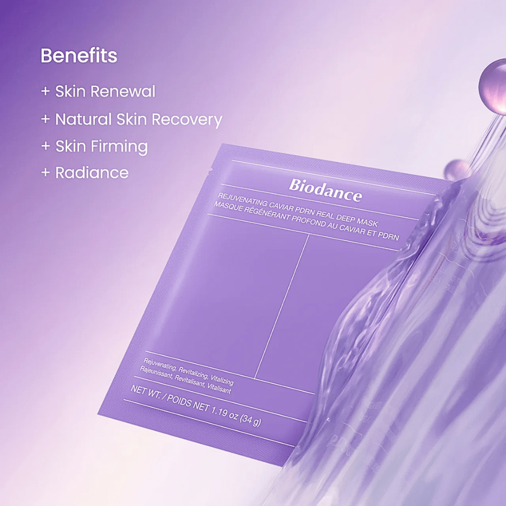 Rejuvenating Caviar Pdrn Real Deep Mask - NaturelleShop.com - Biodance