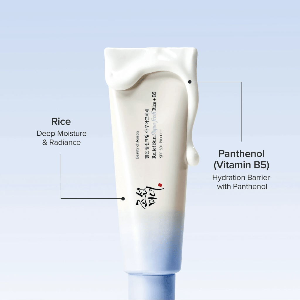 Relief Sun Aqua - Fresh Rice + B5 SPF50 Sunscreen - NaturelleShop.com - Beauty of Joseon