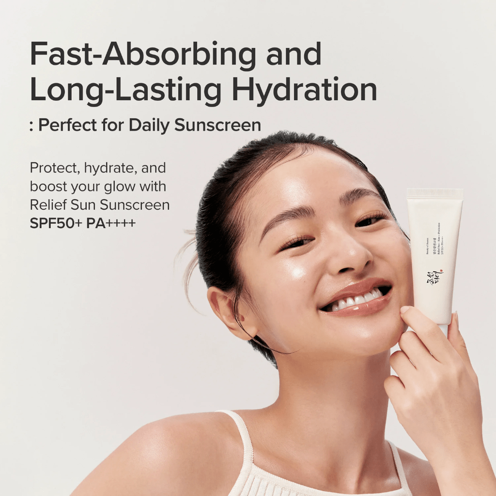 Relief Sun Rice + Probiotics SPF50 Sunscreen - NaturelleShop.com - Beauty of Joseon