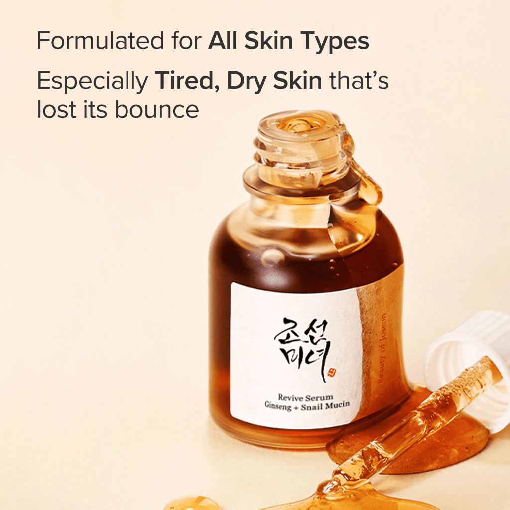 Revive Serum Ginseng And Snail Mucin - NaturelleShop.com - Beauty of Joseon