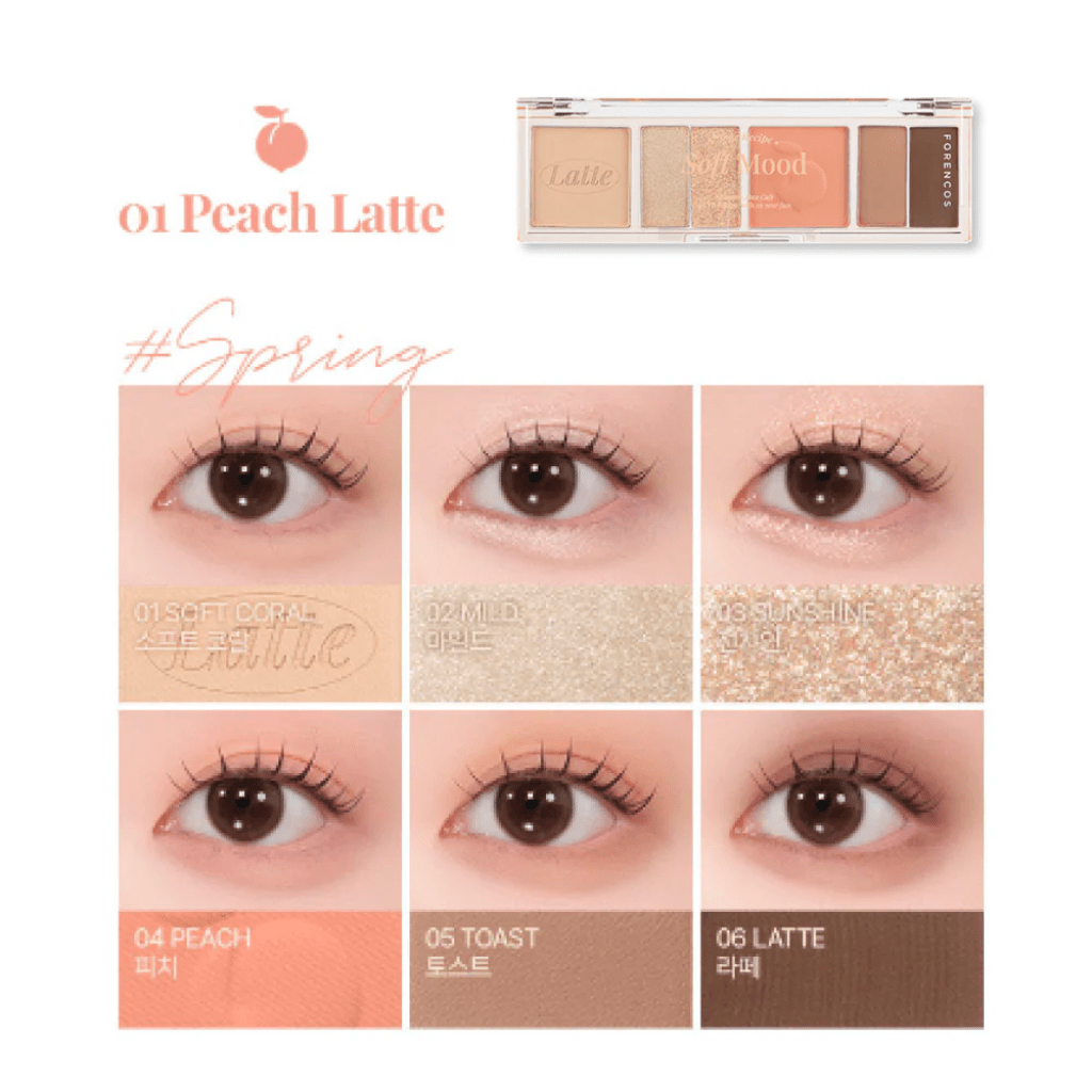 Soft Mood Eyeshadow Palette - NaturelleShop.com - Forencos