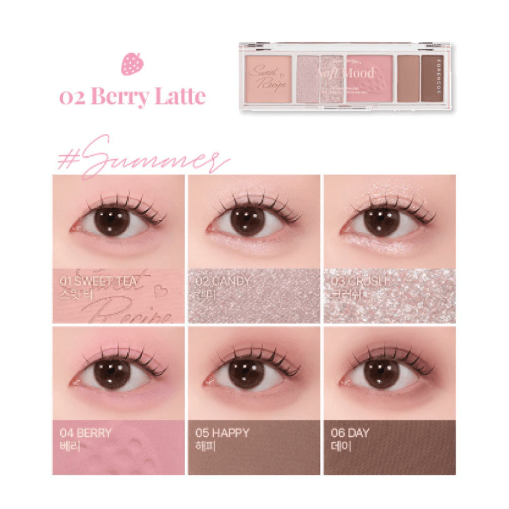 Soft Mood Eyeshadow Palette - NaturelleShop.com - Forencos