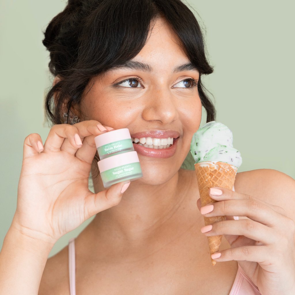 Sugar Sugar - Mint Gelato Lip Scrub - NaturelleShop.com - NCLA Beauty