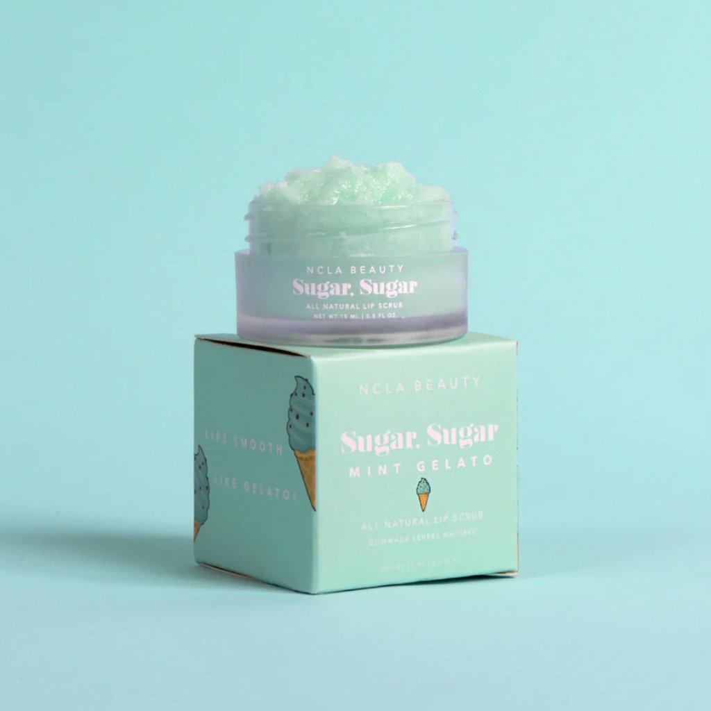 Sugar Sugar - Mint Gelato Lip Scrub - NaturelleShop.com - NCLA Beauty