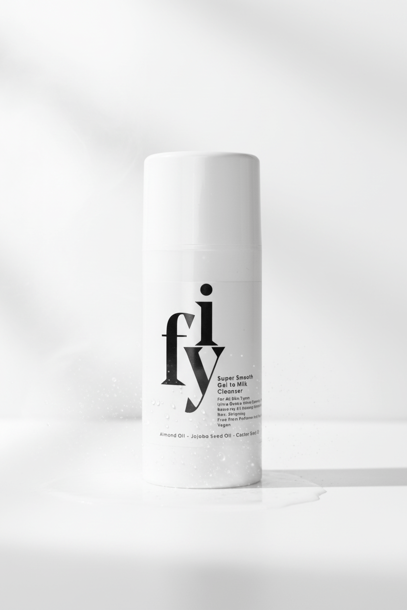 Super Smooth Gel - to - Milk Cleanser - NaturelleShop.com - FYI Cosmetics