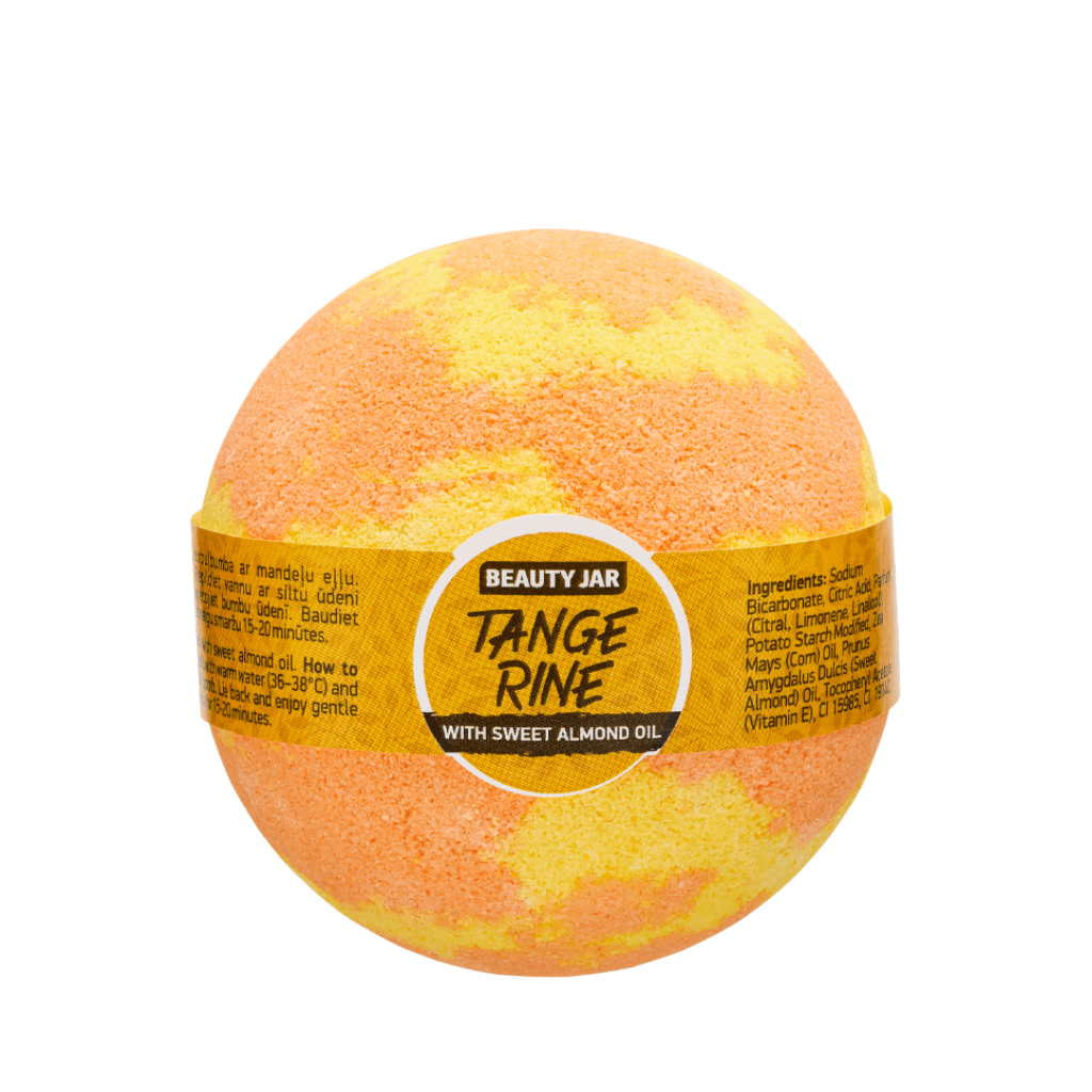 Tangerine Bath Bomb - NaturelleShop.com - Beauty Jar