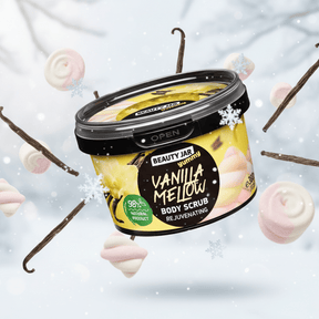 Vanilla Mellow Rejuvenating Body Scrub - NaturelleShop.com - Beauty Jar Yummy!