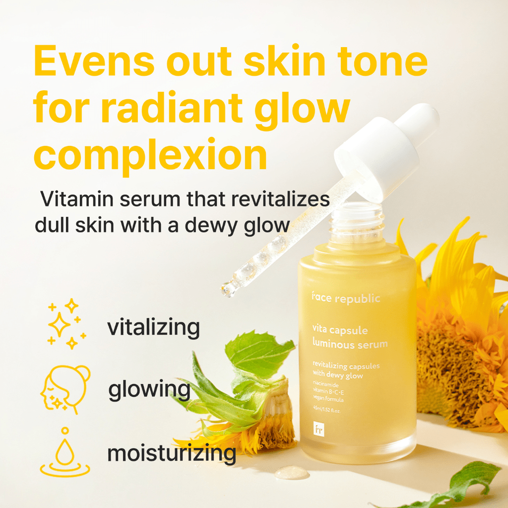 Vita Capsule Luminous Serum - NaturelleShop.com - Face Republic
