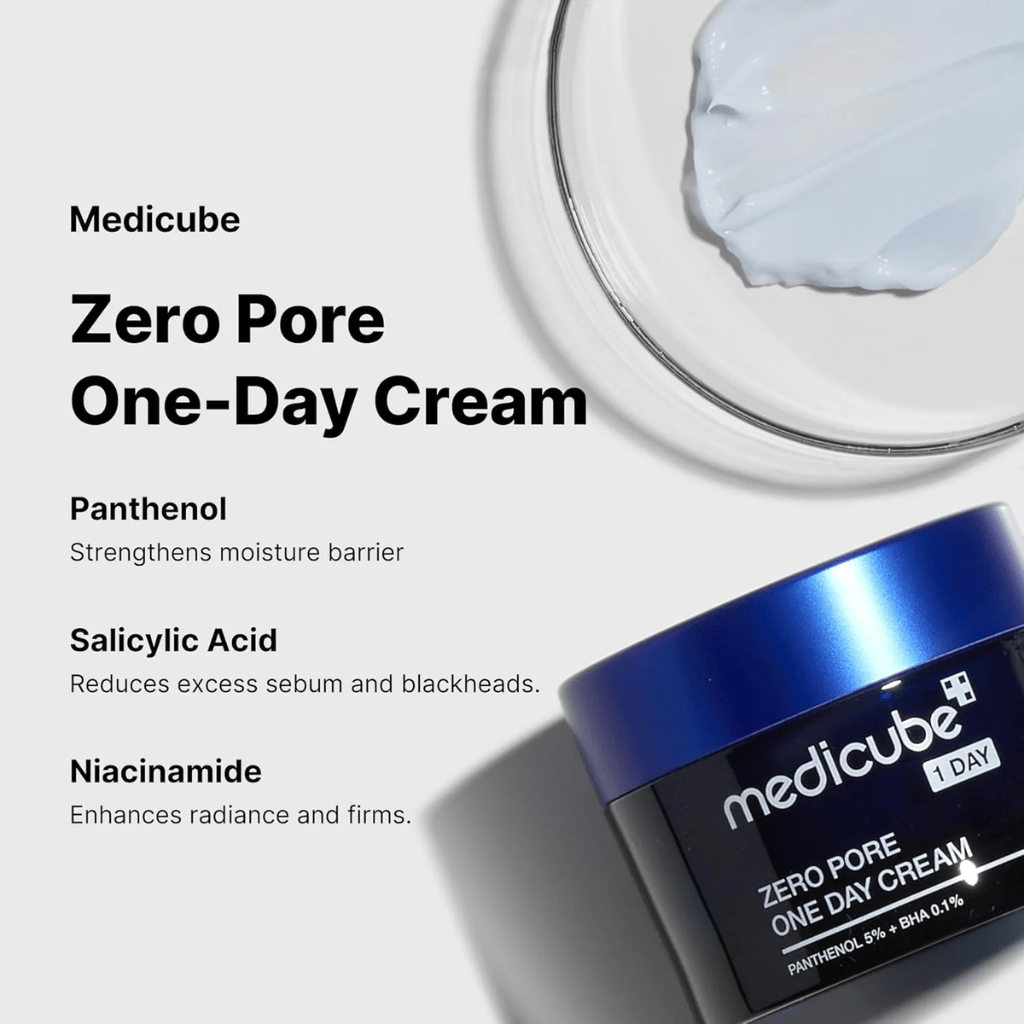 Zero Pore One Day Cream - NaturelleShop.com - Medicube