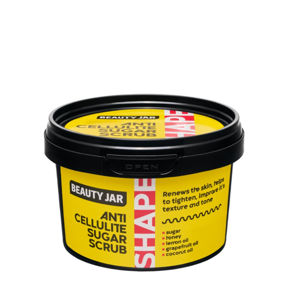 Anti-Cellulite Sugar Scrub - NaturelleShop.com - Beauty Jar