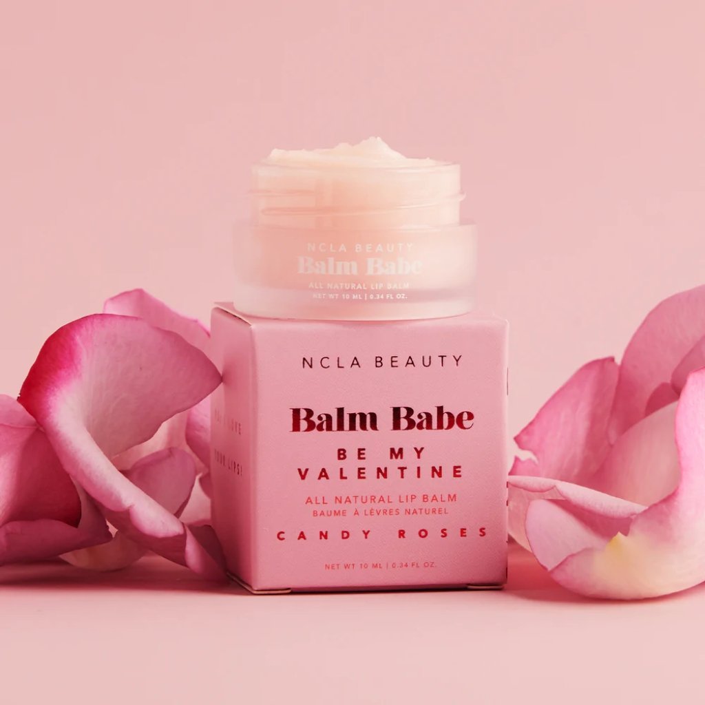 Balm Babe - Candy Roses Lip Balm - NaturelleShop.com - NCLA Beauty