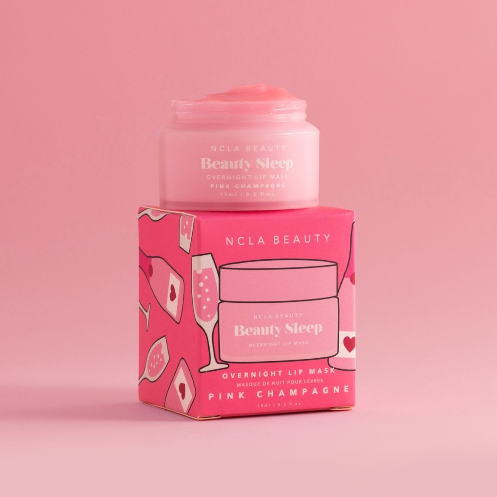 Beauty Sleep Lip Mask - Pink Champagne - NaturelleShop.com - NCLA Beauty