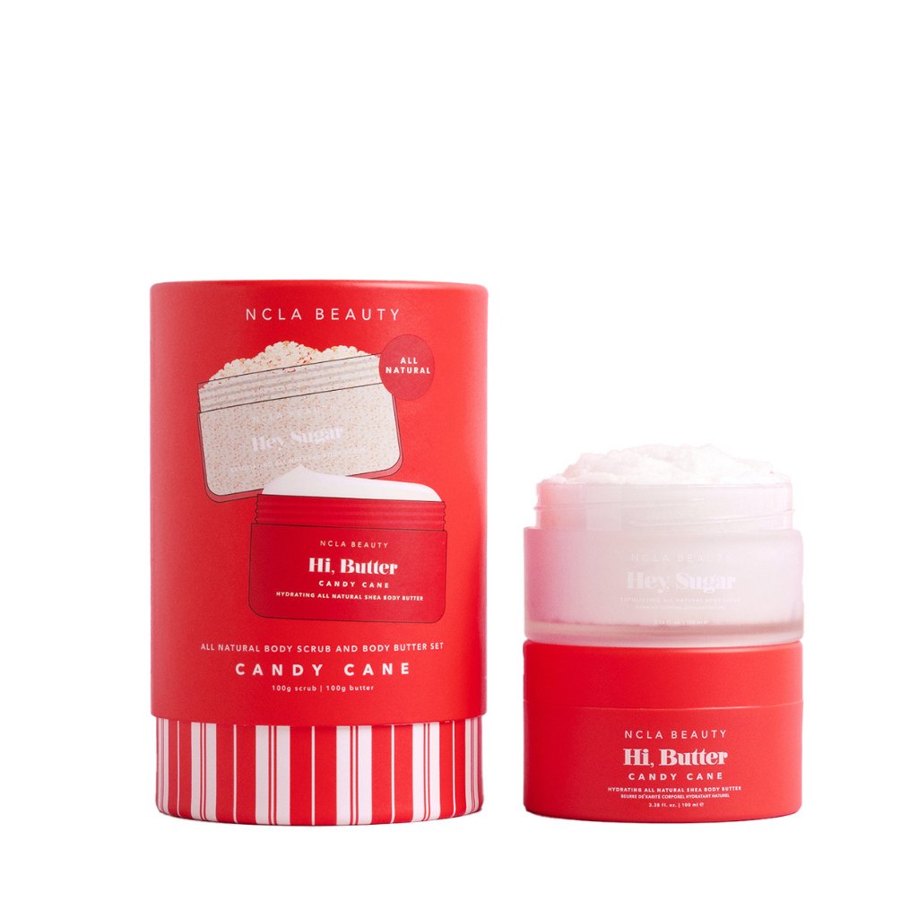 Candy Cane Body Care Set - NaturelleShop.com - NCLA Beauty