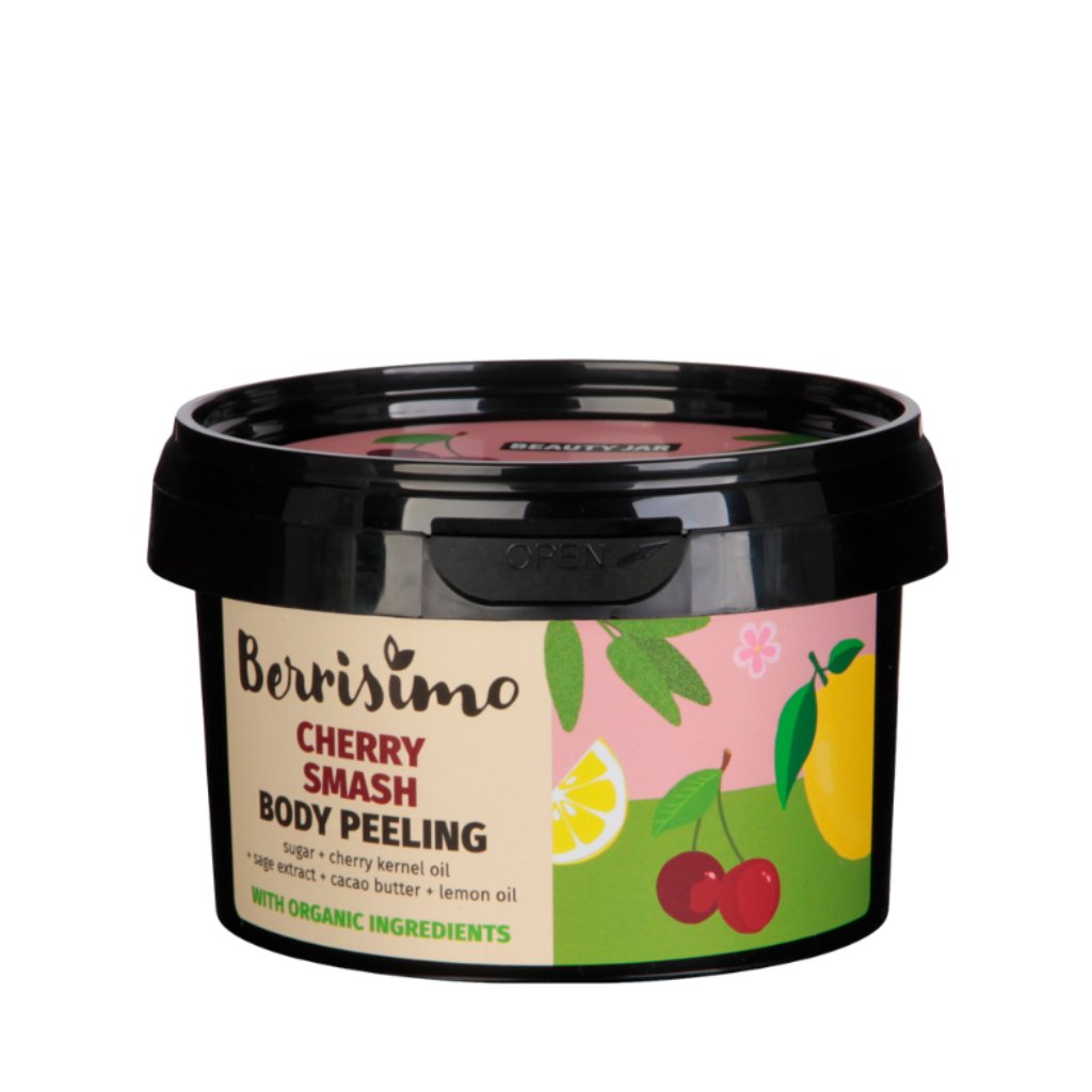 Cherry Smash Body Peeling - NaturelleShop.com - Beauty Jar