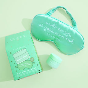 Cucumber Mint Lip Mask Gift Set - NaturelleShop.com - NCLA Beauty