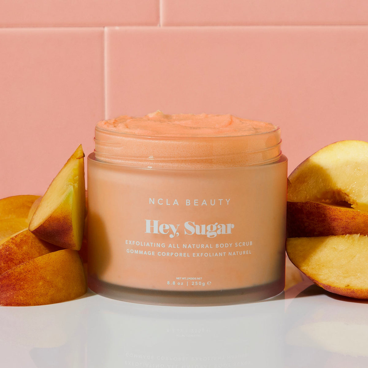 Hey, Sugar - Peach Body Scrub - NaturelleShop.com