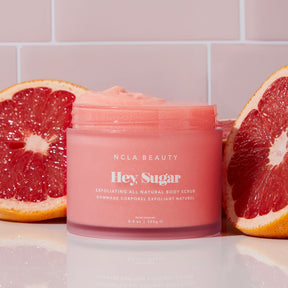 Hey, Sugar - Pink Grapefruit Body Scrub - NaturelleShop.com