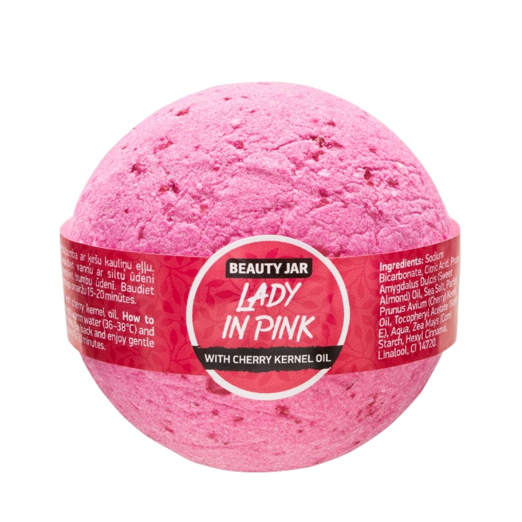 Lady In Pink Bath Bomb - NaturelleShop.com - Beauty Jar