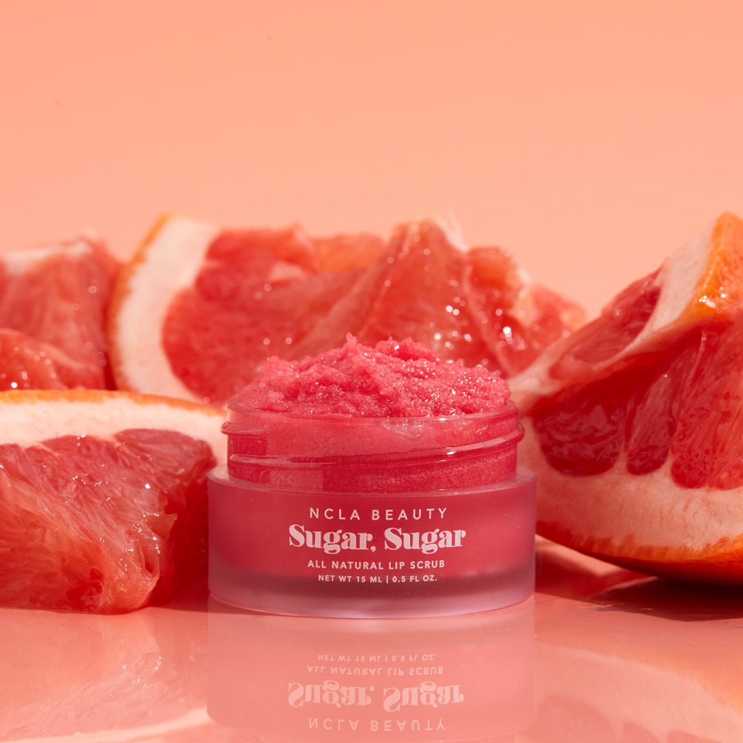 Sugar Sugar – Pink Grapefruit Lip Scrub - NaturelleShop.com