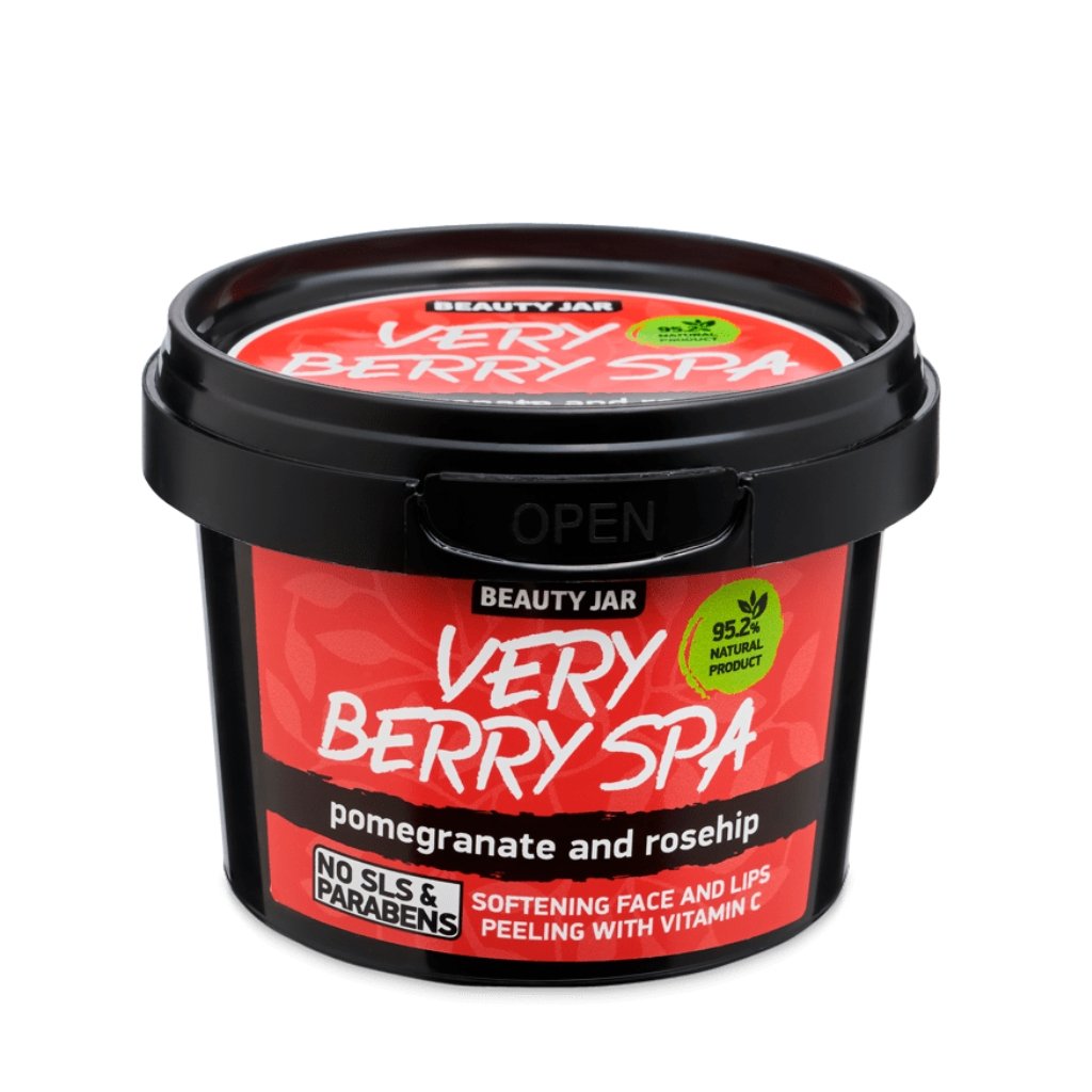 Very Berry Spa Face and Lip Peeling - NaturelleShop.com - Beauty Jar